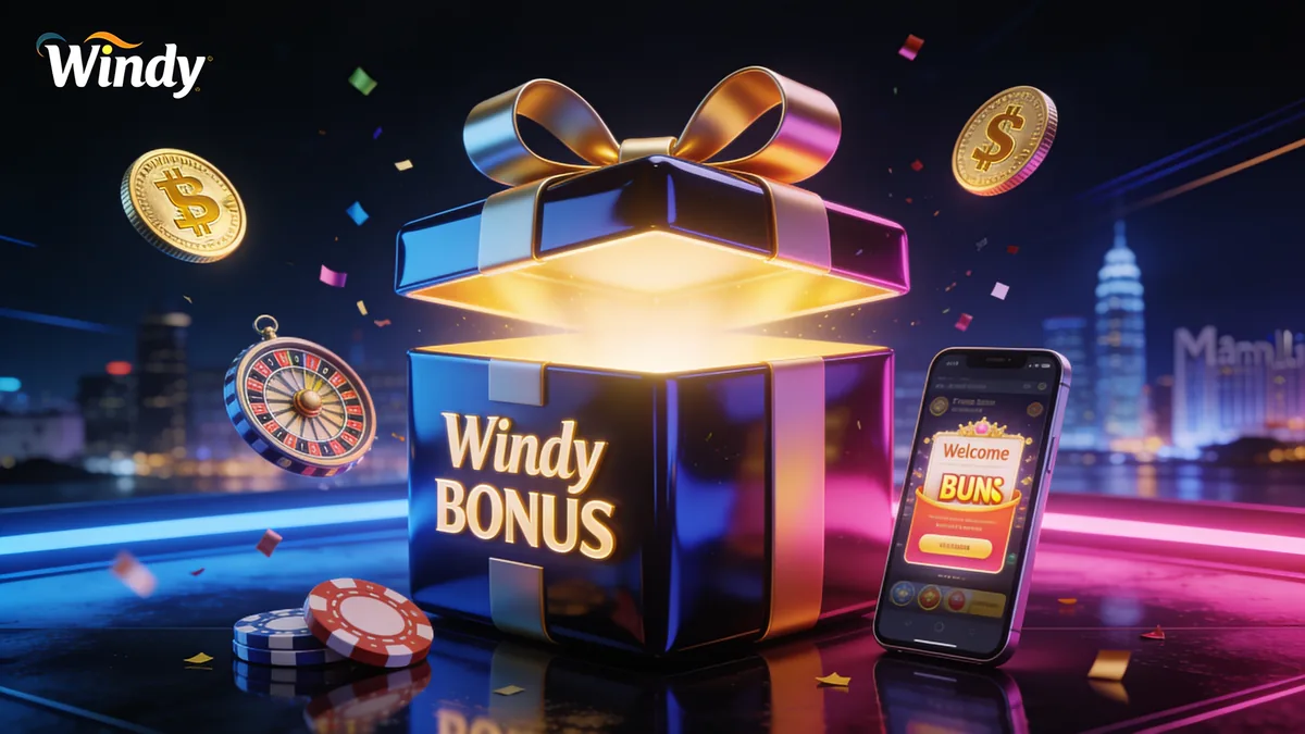 windy in the Philippines — How to Claim the Welcome Bonus for New Players